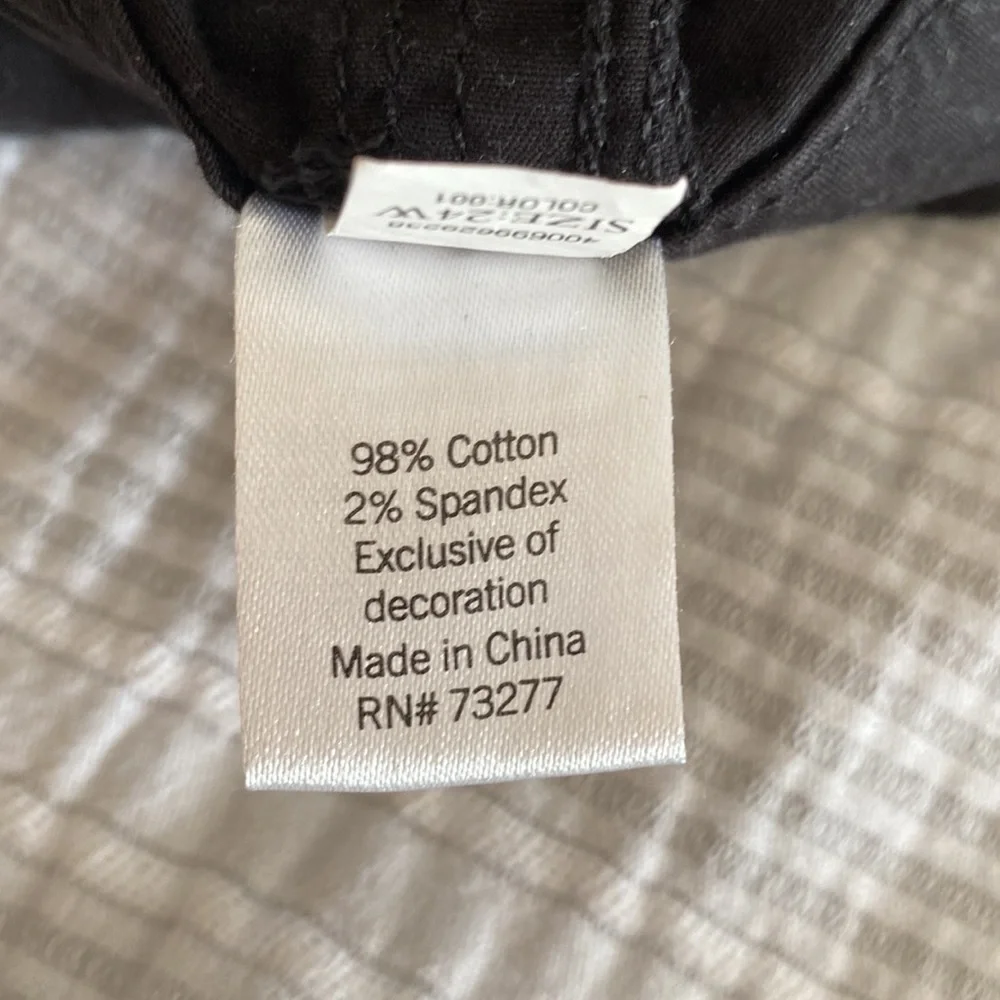 Plus Size Black Shorts - Picture 6 of 12